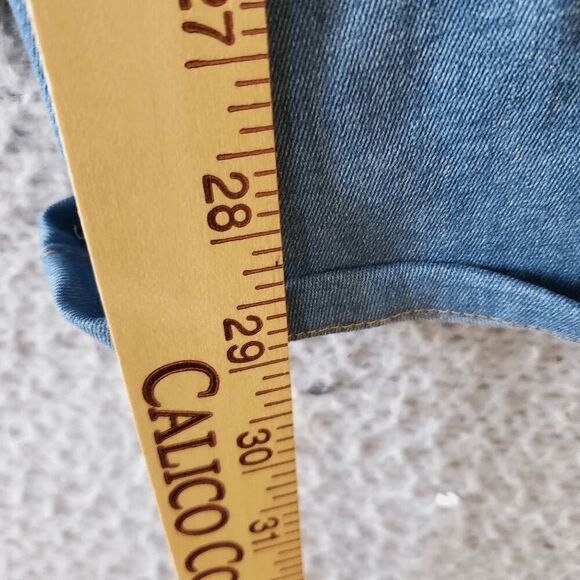 Free People Women's Wide Leg Flare High Rise Flat Front Jeans 29R - Picture 5 of 6